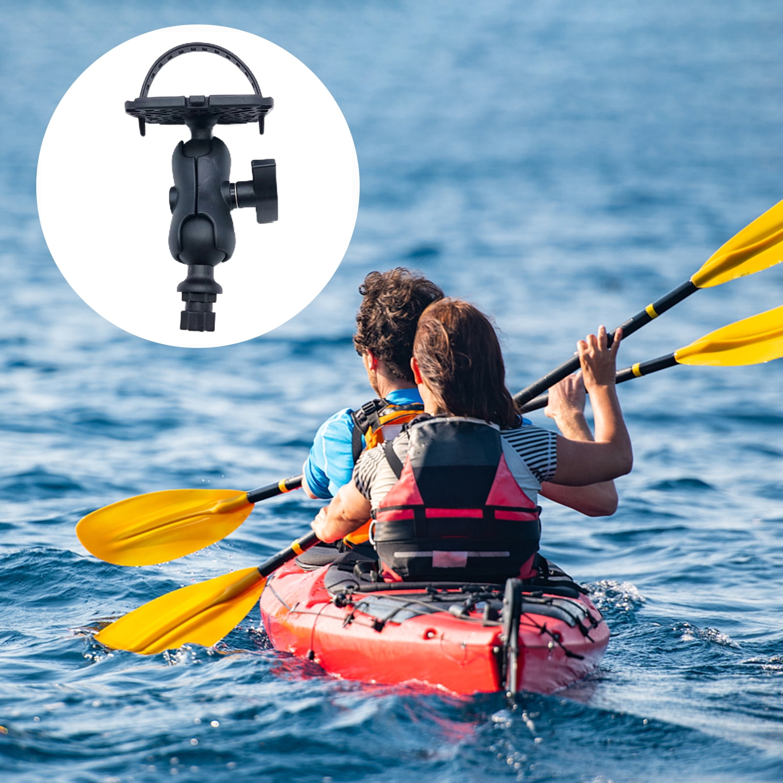 Mount Brackets Boat Support Stand Bracket Marine Fish Finding Device Track Universal Plate Kayak Accessories Support Stand