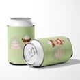 thumbnail image 5 of Cake Baker Brunette Green Can or Bottle Hugger, 5 of 5