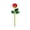 Red, variant on Virelaxpo Rose Flower Design Ballpoint Pen Novelty Pen for Writing Desk Decoration and Gift Giving Occasions