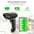 thumbnail image 3 of NETUM Bluetooth 2D Barcode Scanner, 2600mAh Wireless QR Bar Code Reader Work for POS Inventory Library Compatible with Smart Phone Tablet Windows Mac（Black）, 3 of 7