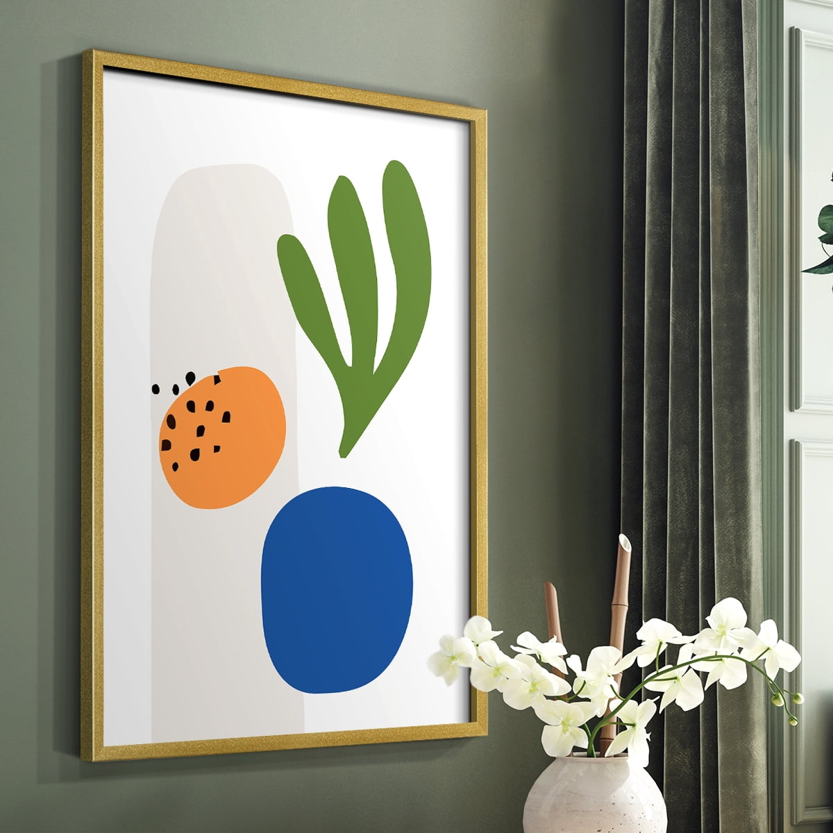 Matisse CCXCV in Solid Wood 8 x 10 Framed Print