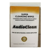 AudioClean Super Cleansing Wipes, 30 Individually Wrapped Wipes