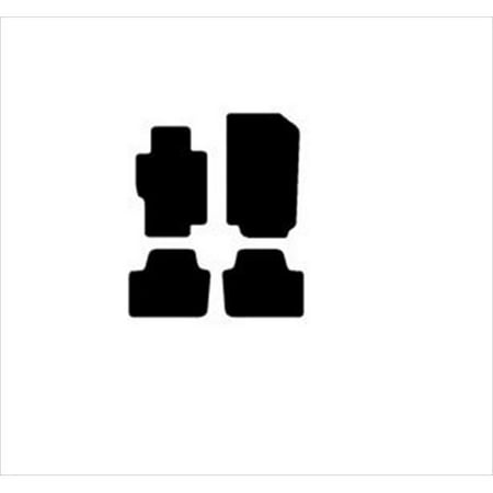 Averys Floor Mats 1872 701 Custom Fit Nylon Carpeted Floor Mats For 2004 2008 Acura Tsx Black 4 Piece Set