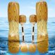 thumbnail image 5 of Hamaca de agua inflable, cama flotante portátil, tumbona, piscina, flotador de playa para adultos, verano, 5 of 5