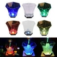 thumbnail image 2 of AOOOWER Waterproof LED Beverage Holder 6L Large Capacity Coolers LED Ice Bucket Ice Tub, 2 of 21