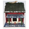 thumbnail image 1 of Hanna's Handiworks Holiday Scene Birdhouse Covered Porch and Hinged Roof, 1 of 1