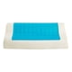 thumbnail image 4 of Almohada de gel con espuma viscoelástica y núcleo de rebote lento, almohada cervical individual para hombres y mujeres, almohada cervical para estudiantes, 4 of 5