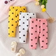 thumbnail image 4 of Ketyyh-chn99 Leggings for Girls Baby Girl Clothes Fashion Bell Bottom Pants Toddler Kids Girl Leggings White,12-18 Months, 4 of 5