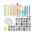 thumbnail image 1 of Mandala Dotting Tools Rock Dot Stencils for Painting Tool Set Craft Kits for Nail Mandala Arts Drawing, 1 of 8