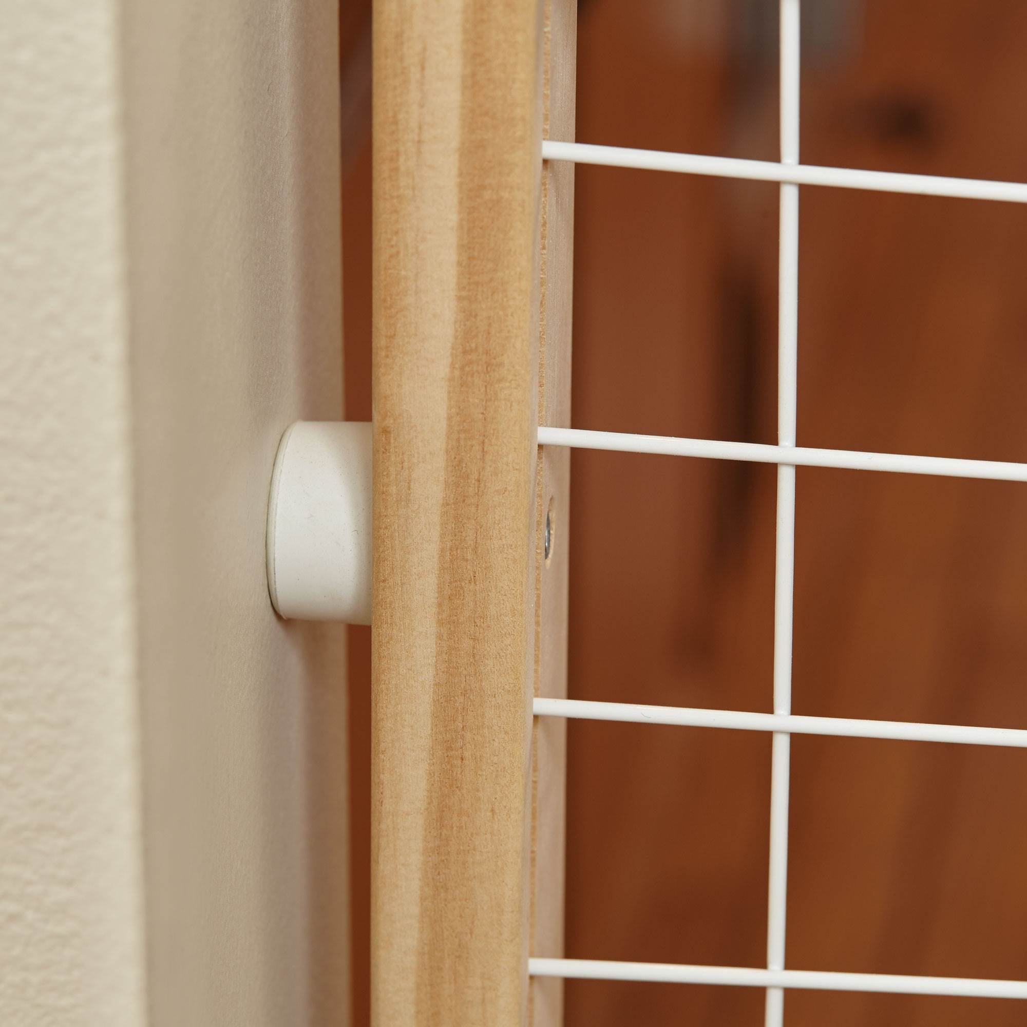 Midwest Wire Mesh Pet Safety Gate 44 Inches Tall /& Expands 29-50 Inches Wide