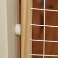 thumbnail image 4 of MidWest Homes for Pets 44 Inch Tall Wood and Wire Mesh Adjustable Dog Pet Gate, 4 of 5