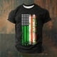 thumbnail image 1 of Ceisia Men's St. Patrick's Day American Irish Flag Shamrock T-Shirt | Short Sleeve Crew Neck Casual Tee Gifts, 1 of 4