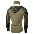 thumbnail image 5 of Tactical Style Sun Shirt For Men With Full Face Cover And Raglan Sleeves Highlighting Moisture Wicking Performance For Daily Wear Army Green L, 5 of 5