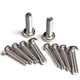 thumbnail image 5 of De Acero Inoxidable De 100pcs Cabeza Del Botón Tornillos Allen Pernos * 15 Mm Sunnimix Inoxidable Tornillo de cabeza redonda, 5 of 8