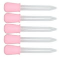 thumbnail image 3 of 5 pipetas de transferencia de silicona para joyería, gotero líquido, para experimentos de laboratorio con resina epoxi, color rosa., 3 of 14