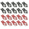 thumbnail image 4 of Terminal de Cable de Batería , 10 Pares de Conectores de Abrazaderas de Terminal de Cable de Batería, Ajuste Positivo Y Negativo para Nissan Unbranded 1618200380611, 4 of 7