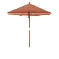 thumbnail image 4 of California Umbrella  7.5' Rd. Marenti Wood Frame, Fiberglass Rib Market Umbrella, Double Wind Vent, Sunbrella Fabric, 4 of 5