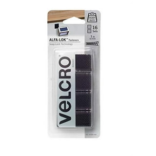 Velcro 91330 Sticky-Back Hook and Loop Fastener Squares, 7/8 Inch