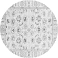 thumbnail image 1 of Ahgly Company Indoor Round Oriental Gray Traditional Area Rugs, 5' Round, 1 of 4