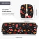 thumbnail image 3 of Fotbe BBQ Estuche para Lápices de Cuero con Estampado, Estuche con Cremallera Resistente, Organizador Compacto y Elegante para Papelería, 3 of 7