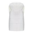 thumbnail image 6 of jtjvou Plus Size Puffer Vest Women Lightweight Hooded Quilted Sleeveless Jackets Winter Zipper Down Gilet Warm Waistcoat White S, 6 of 6