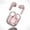 Pink, variant on Transparent Wireless Earbuds Wireless 5.3 Headphones with ENC Noise Canceling Earphones, HiFi Dual Stereo Microphone In-Ear Earbuds with Charging And LED Digital Display Sports Headset