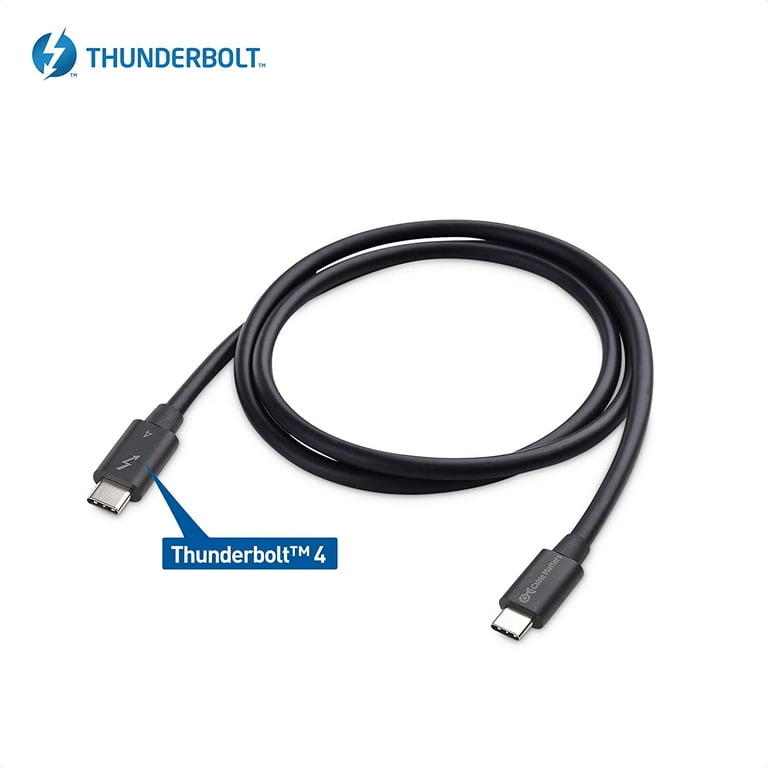 USB4 Cable - 2.6ft, 40Gbps 100W USB4 Type C Cable