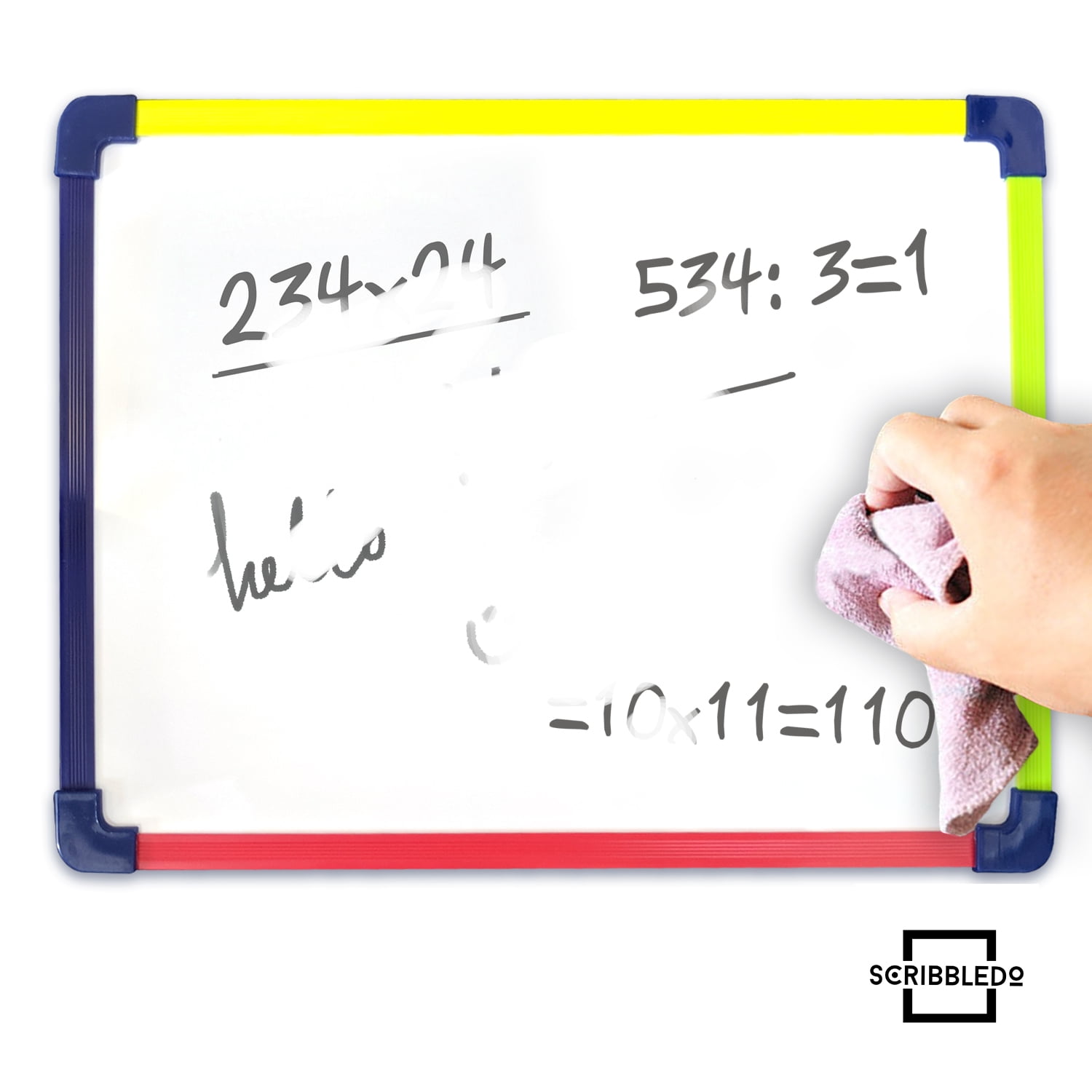 Dry Erase Boards 9”X12”  Interactive Learning Whiteboard Magnetic White Board Pack Of 10