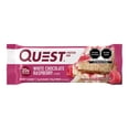 thumbnail image 2 of Barra de proteína Quest Nutrition sabor a Frambuesa con Chocolate Blanco Caja con 12, 2 of 6