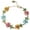 Blue, Pink, Yellow, variant on Bracelets Cloisonné Multi Color Rose Bracelet for Women Exquisite Craftsmanship Exudes Feminine Charm Accessories Suitable for All Occasions to Make You More Charming.