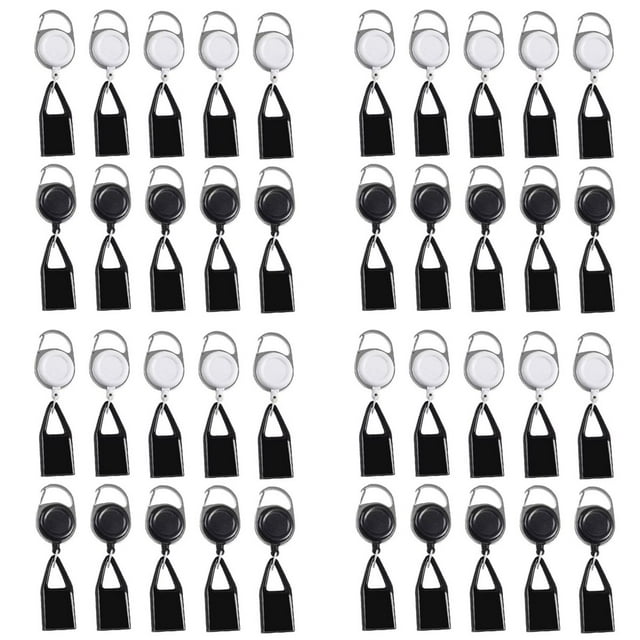 40 Uds. Protectora de Silicona para Encendedor con Clip, Accesorios para Fumar con Retráctil