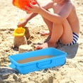 thumbnail image 1 of SEWACC 2Pcs Handheld Sandbox Blue ABS Use For Children's Toys, 1 of 7