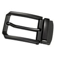 thumbnail image 2 of Hebilla de cinturón Salvador metal rectangular cuero Negro, 2 of 10