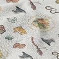 thumbnail image 4 of Harry Potter Blanket, 50'x60' Whimsical Icons Woven Tapestry Cotton Blend Fringed Throw, 4 of 5