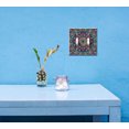 thumbnail image 5 of WIRESTER 2-Gang Toggle Wall Plate/Switch Plate Cover, Bohemian Blue Mandala Wood Look, 5 of 5