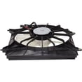 thumbnail image 5 of For Honda Accord 2013 14 15 16 2017 A/C Condenser Fan Assembly Passenger Side | Single Fan | 4 Cyl | EX/EX-L Model | Replacement For HO3113134 | 386155A2A01, 620297, 5 of 7
