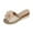 Beige, variant on Quaouag Women's Flower Flat Heel Slippers Open Toe Slingback Sandals Slip On Comfortable Sandals
