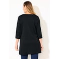 thumbnail image 2 of Catherines Women's Plus Size Spliced Cable Tunic, 2 of 5