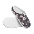 thumbnail image 3 of Lsque Colorful Paws Of Dog Pattern Womens Comfort Cotton on Scuff With Memory Foam and Anti-skid Sole Slipper-44/45, 3 of 7