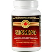 Canadian Vita Ginseng Capsules - Immune System and Energy Support - 500mg/capsule - 60 caps