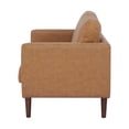 thumbnail image 4 of A&D Home Orlando Loveseat Sofa, Camel, 4 of 6