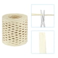 Raffia Rug String Uxcell Raffia Ribbon, Natural Raffia String with Scissor, Pale Green ...