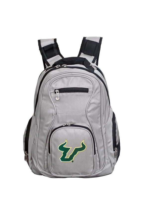 Gray South Florida Bulls Backpack Laptop