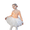 Pink And Orange + Skirt, variant on ‌LYMAYTER ‌Toddler Girls Long Sleeve Ballet Leotard Tutu Dress for 3Y-11Y Ballerina Dance Outfit