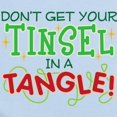 thumbnail image 2 of CafePress - TINSEL IN A TANGLE Long Sleeve Infant Bodysuit - Long Sleeve Cotton Baby Bodysuit, 2 of 4