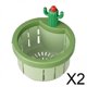 thumbnail image 1 of 2x Colador De Fregadero De Cocina Con Forma De Cactus, Tapón Antiolor, Escurridor De Fregadero De Cocina, Color Verde, 1 of 10