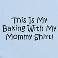 thumbnail image 2 of CafePress - Baking With My Mommy Infant Bodysuit - Baby Light Bodysuit, Size Newborn - 24 Months, 2 of 4