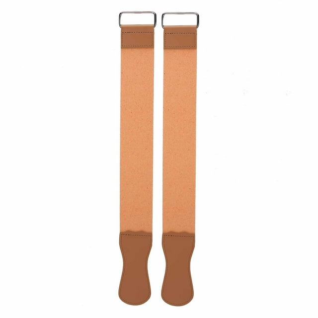Doble 2 Uds Maquinilla De Afeitar Recta Strop Doble Capa Barbero Maquinilla De Afeitar Afilar Navajas Rectas Strop Cinturón