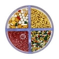 thumbnail image 3 of Mystic Sprinkles A Classic Christmas in Gold Petite Sprinkle Assortment 4oz, 3 of 6