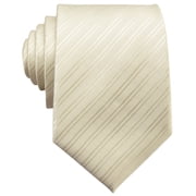 Barry.Wang Stripe Ties for Men Set Pocket Square Cufflinks Check Necktie Set Formal Silk